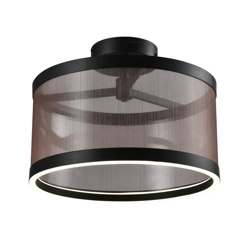 Cora LED Semi Flush Mount Bronze