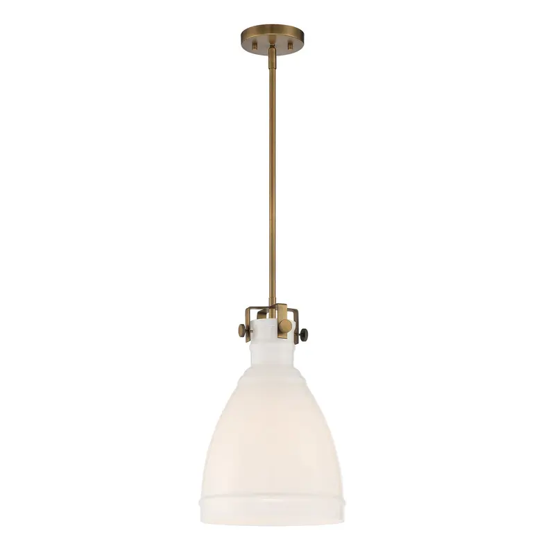Beechmont One Light Pendant Old Satin Brass