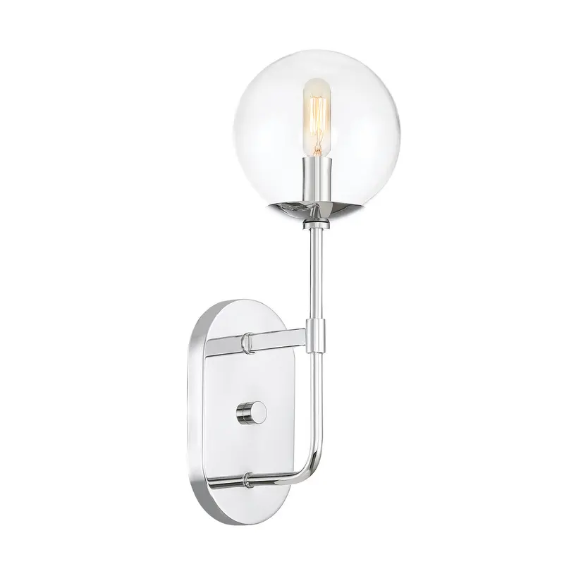Welton One Light Wall Sconce Chrome