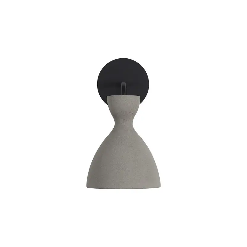 Aethera LED Outdoor Wall Sconce Grey Cement