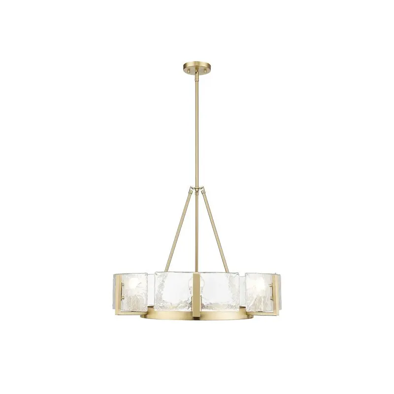Aenon Six Light Chandelier Brushed Champagne Bronze