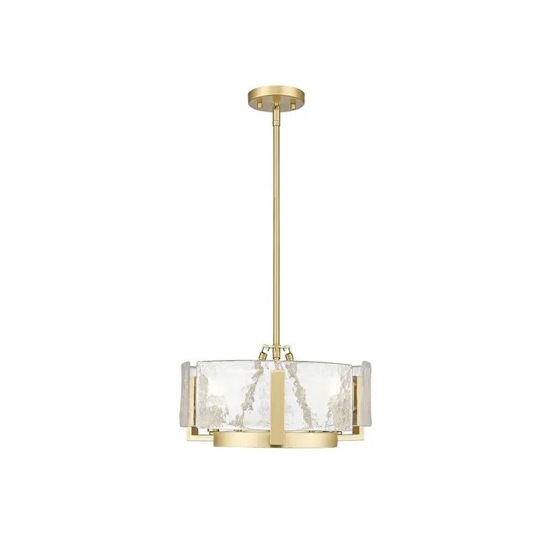 Aenon Three Light Chandelier Brushed Champagne Bronze