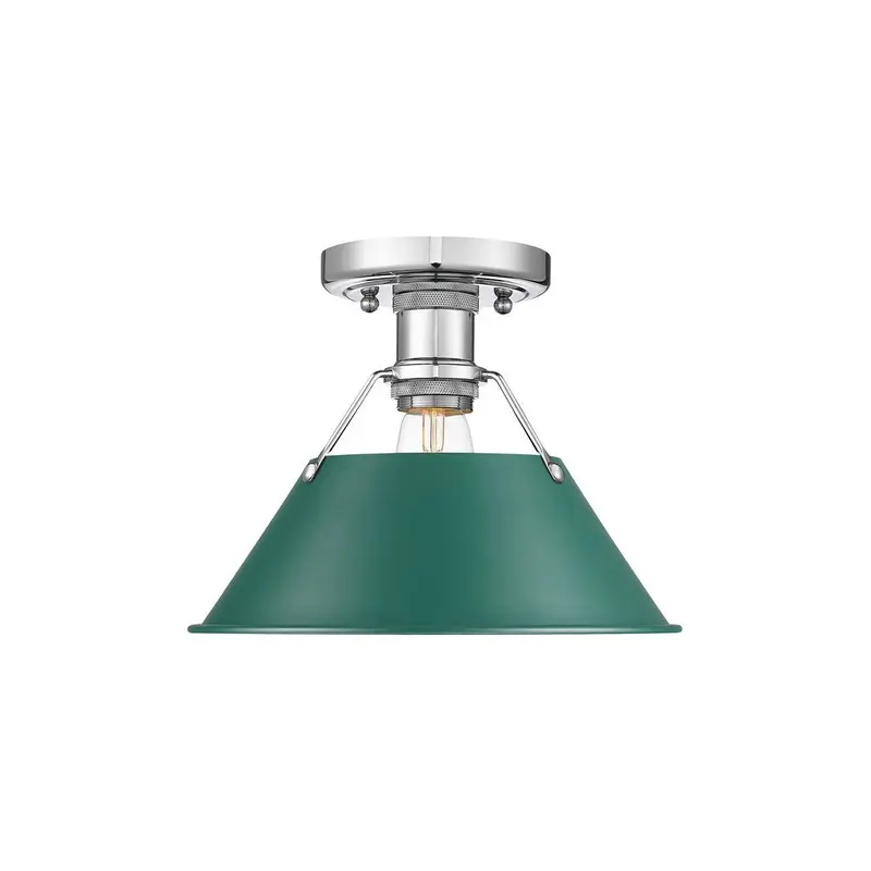Orwell One Light Flush Mount Chrome