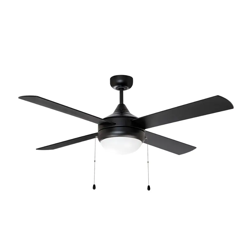 Quattro 52"Ceiling Fan Black