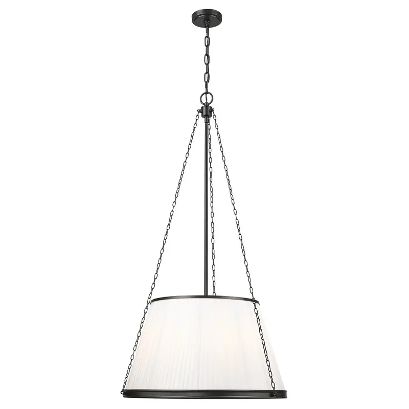 Madeline Six Light Pendant Matte Black