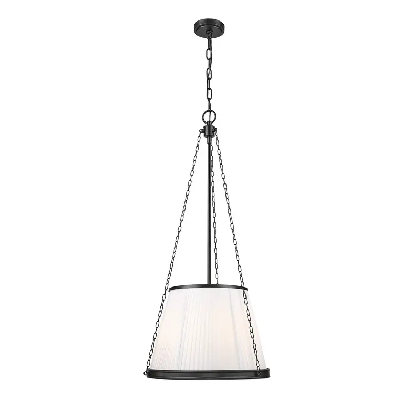Madeline Five Light Pendant Matte Black