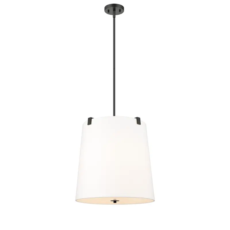 Weston Five Light Pendant Matte Black