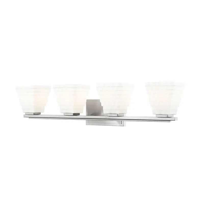 Annalise Four Light Vanity Brushed Nickel