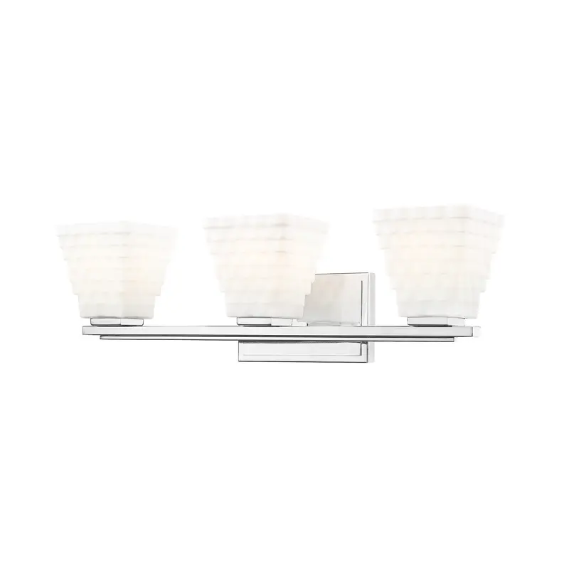 Annalise Three Light Vanity Chrome