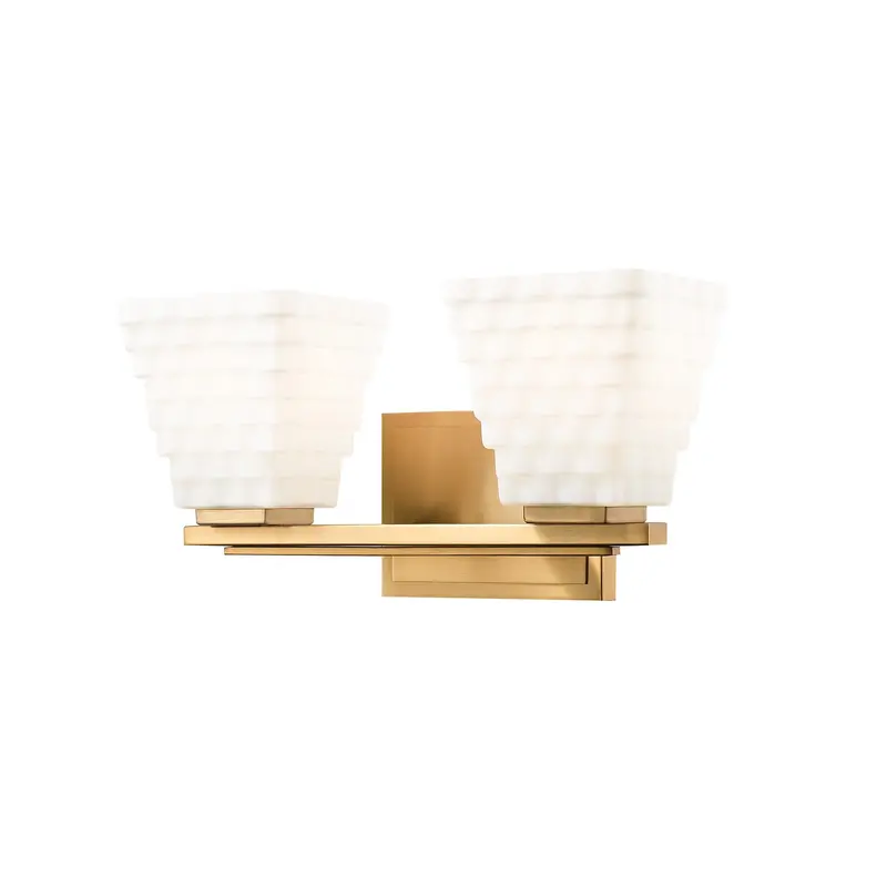 Annalise Two Light Vanity Modern Gold