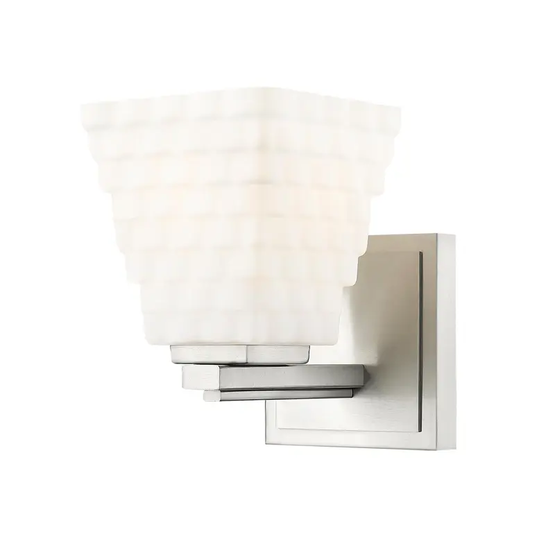 Annalise One Light Wall Sconce Brushed Nickel