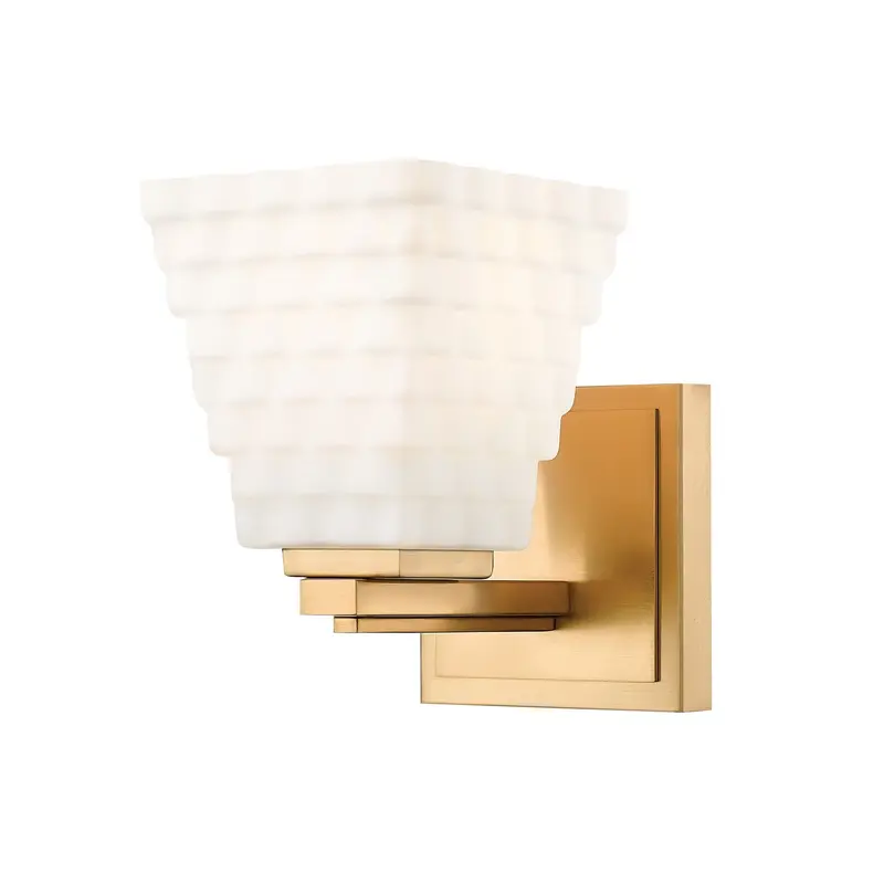 Annalise One Light Wall Sconce Modern Gold