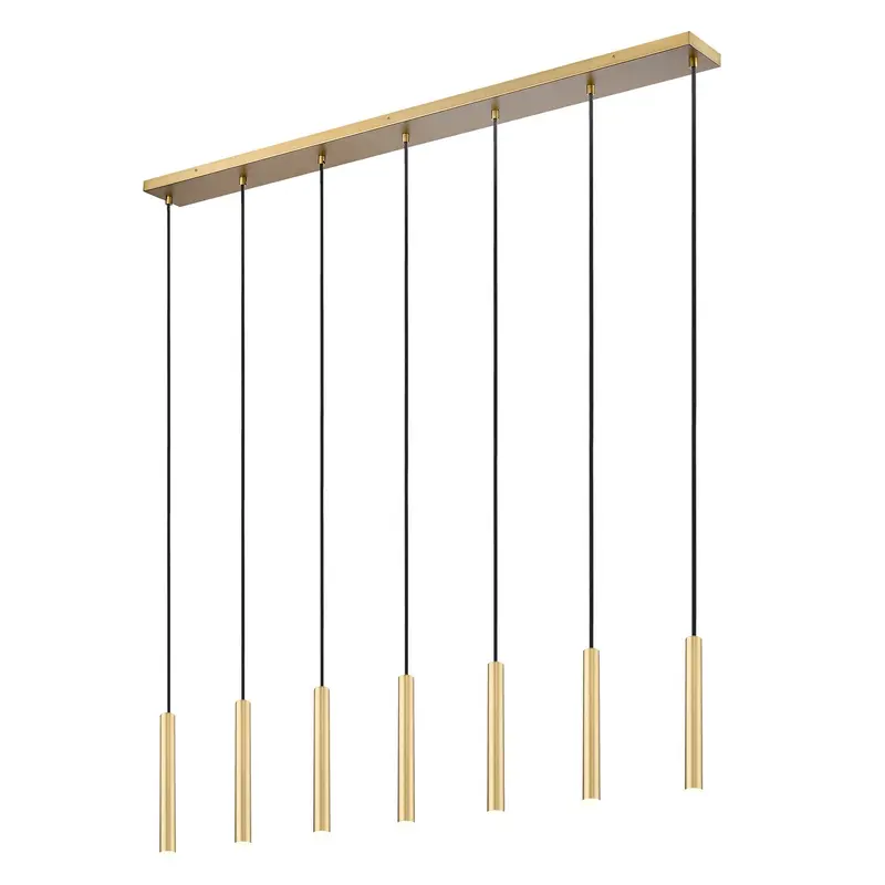 Forest LED Linear Chandelier Modern Gold