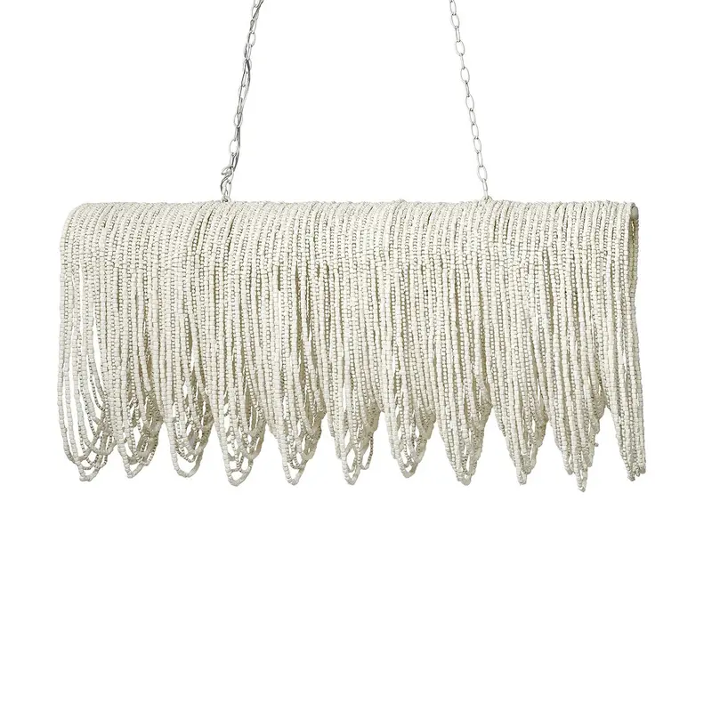 Brooke Four Light Chandelier Off-White