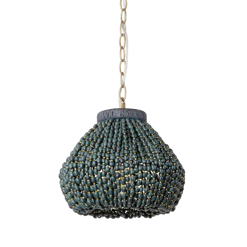 Amaya One Light Pendant Antique Brass