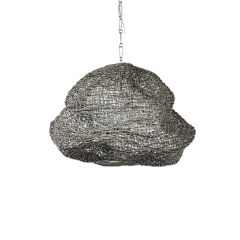 Andorra One Light Pendant Pewter
