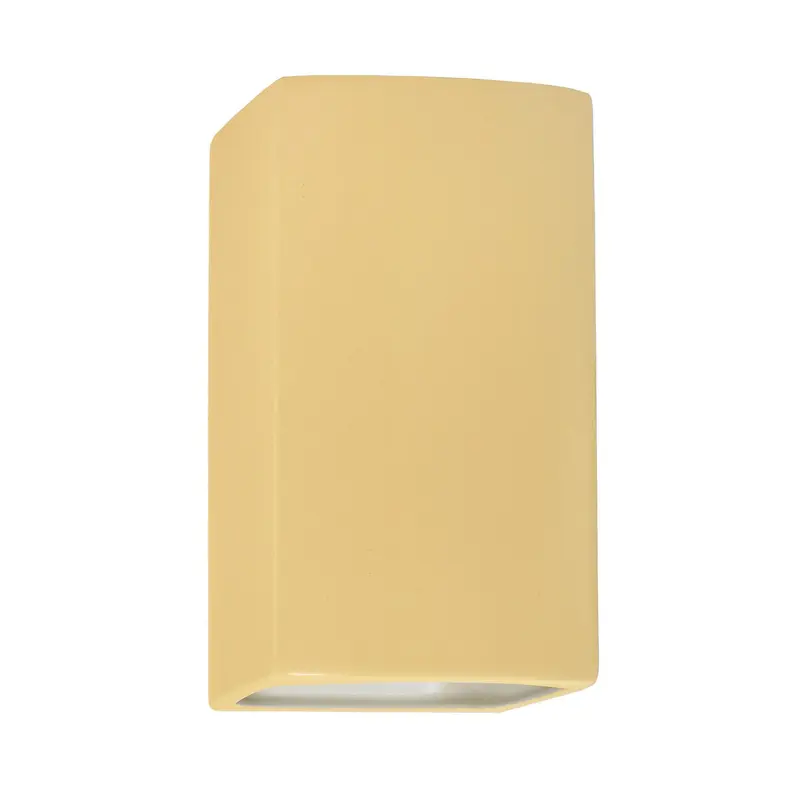 Ambiance One Light Wall Sconce Muted Yellow