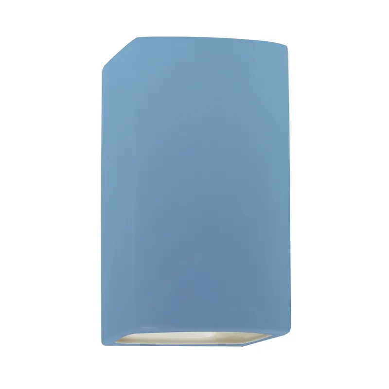 Ambiance One Light Wall Sconce Sky Blue