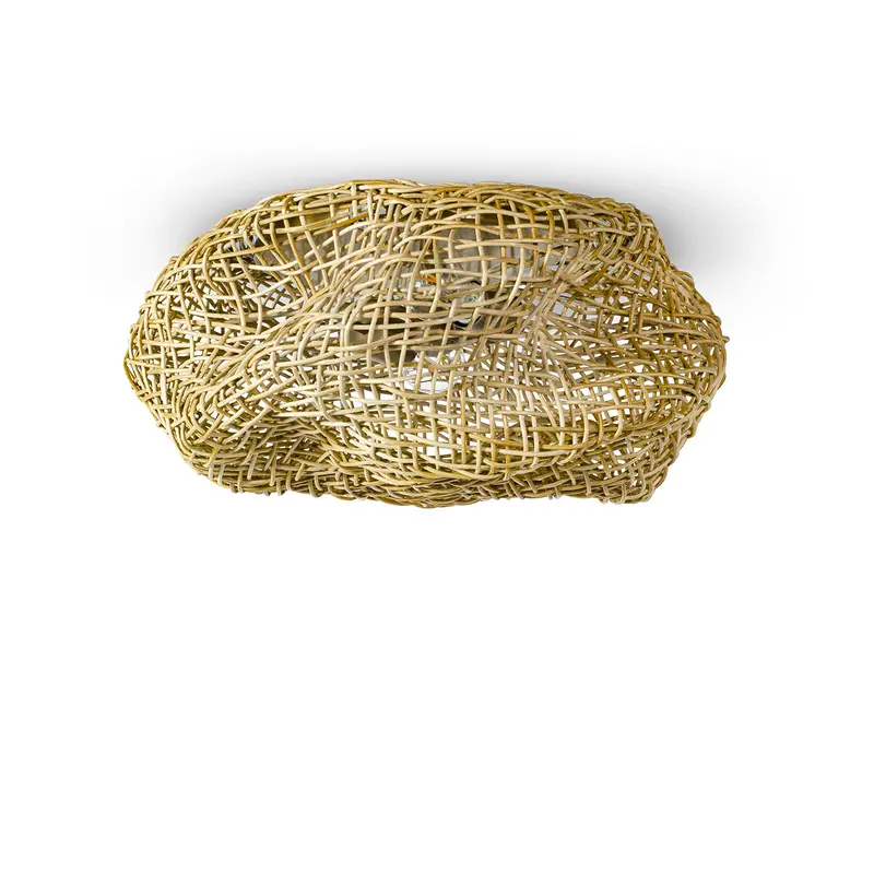 Andorra Two Light Flush Mount Antique Brass