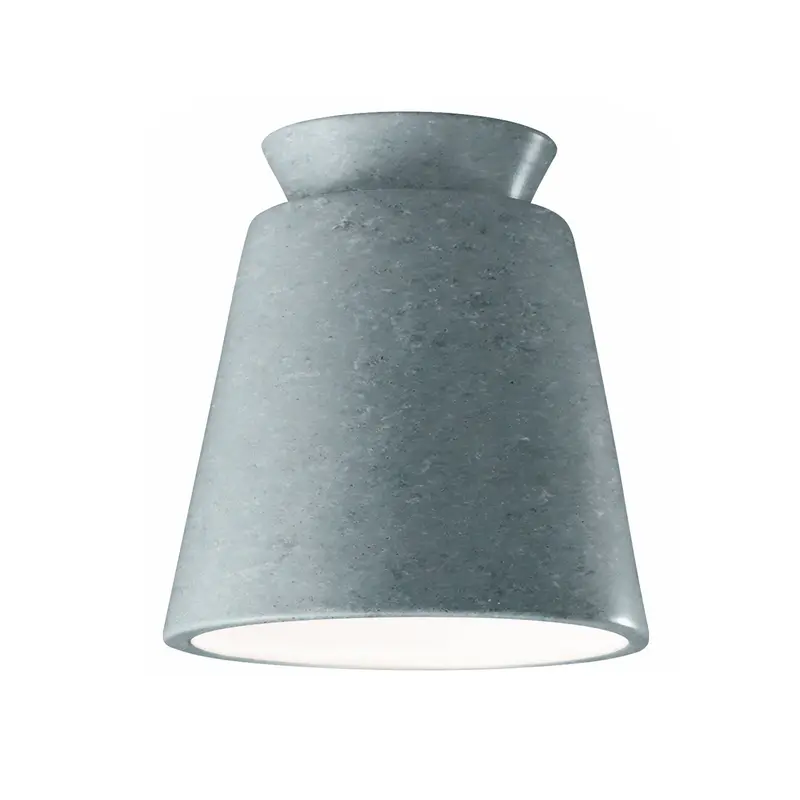 Radiance One Light Flush-Mount Concrete