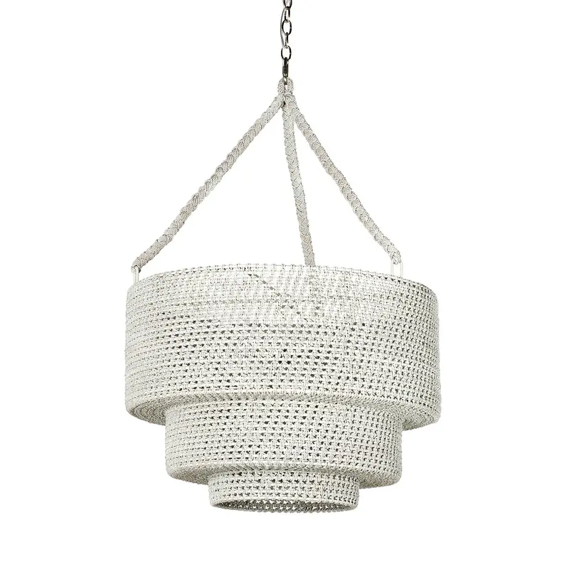 Veranda Three Light Pendant Nickel