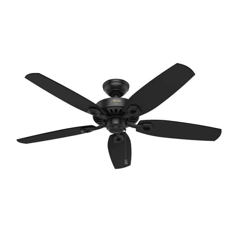 Builder 52"Ceiling Fan Matte Black