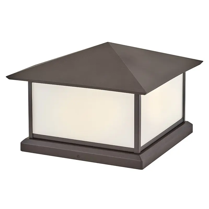Walter LED Pier Mount Textured Oil Rubbed Bronze