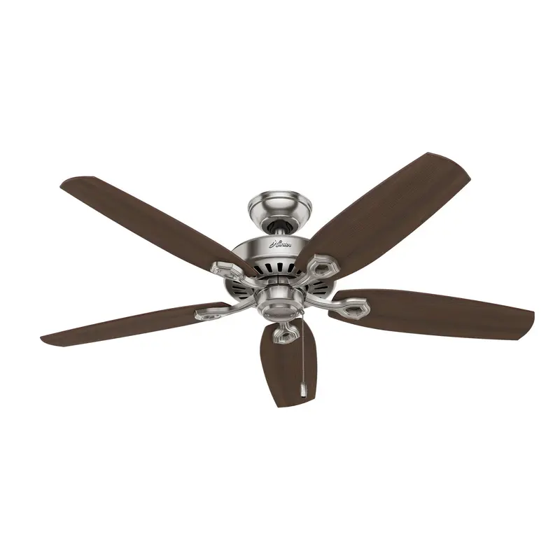 Builder 52"Ceiling Fan Brushed Nickel