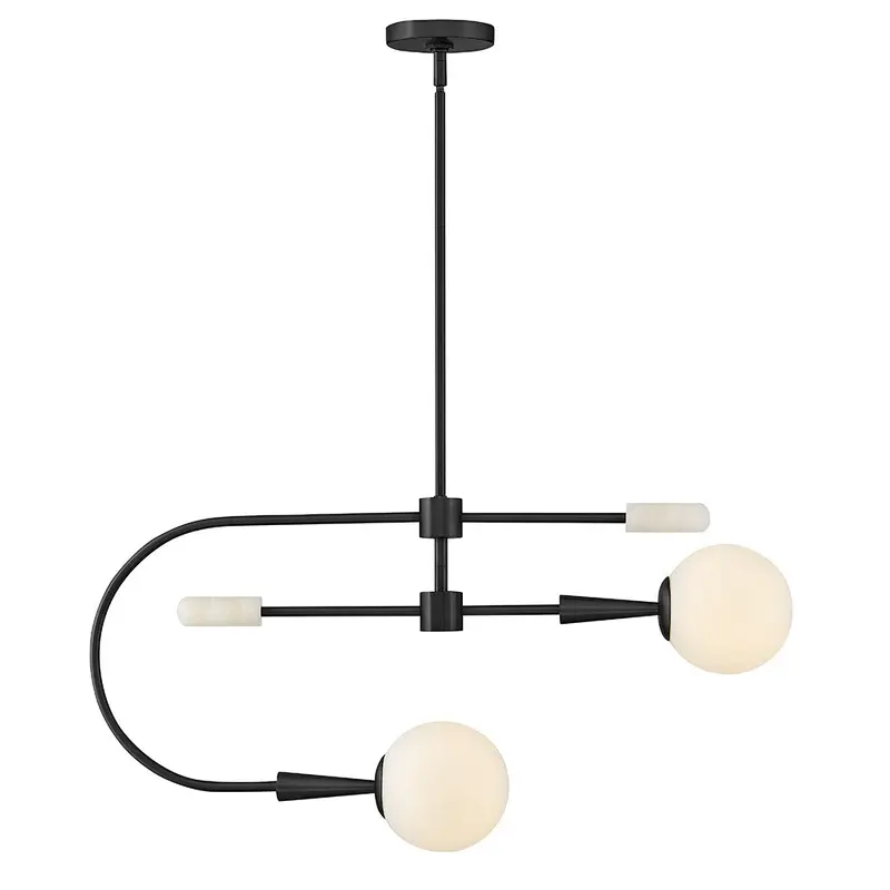 Maude LED Chandelier Black