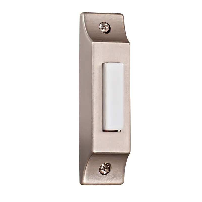 Push Button-Surface Mount Surface Mount Lighted Push Button Pewter