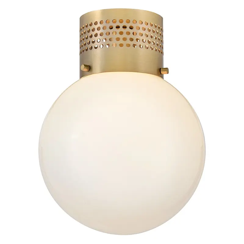 Taj LED Flush Mount Lacquered Brass