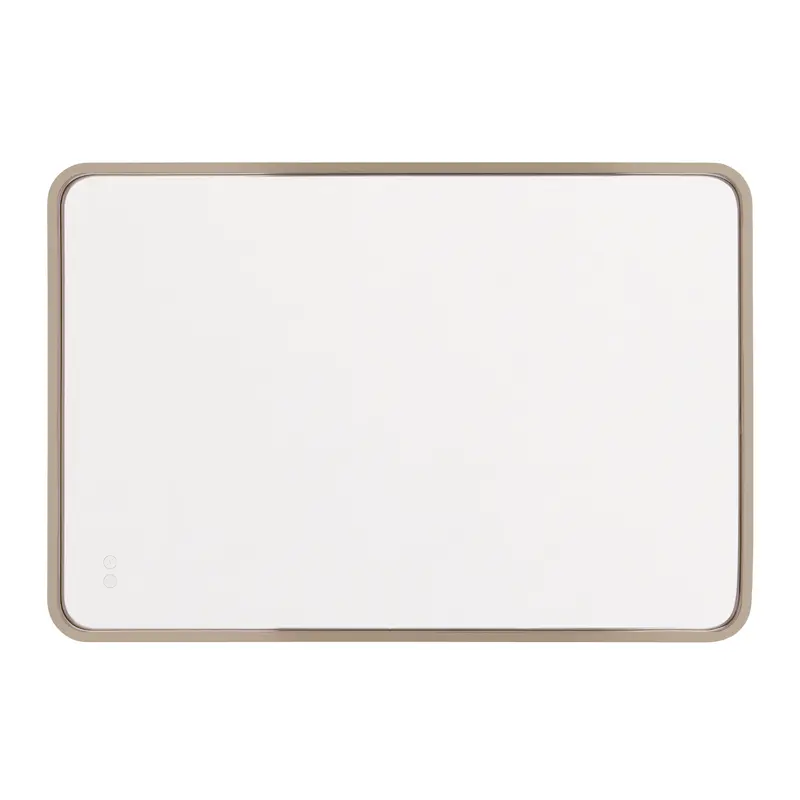 Monica LED Mirror Satin Brass