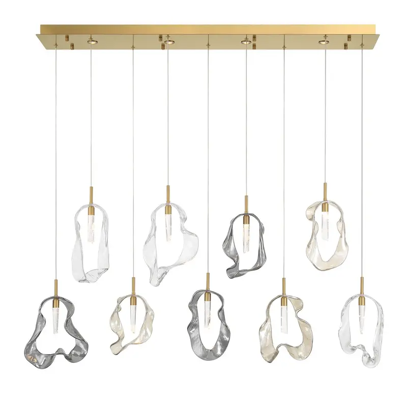 13 Light Chandelier Gold