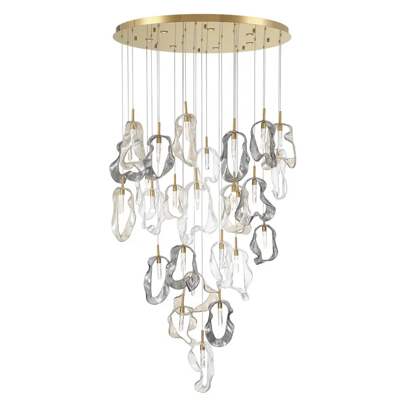 33 Light Chandelier Gold