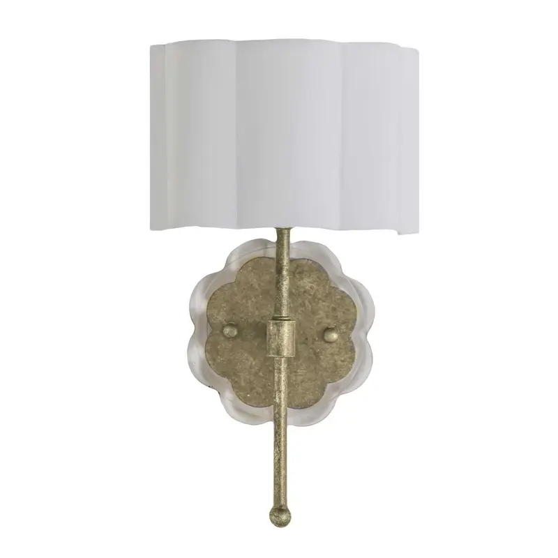 Shirley One Light Wall Sconce Champagne