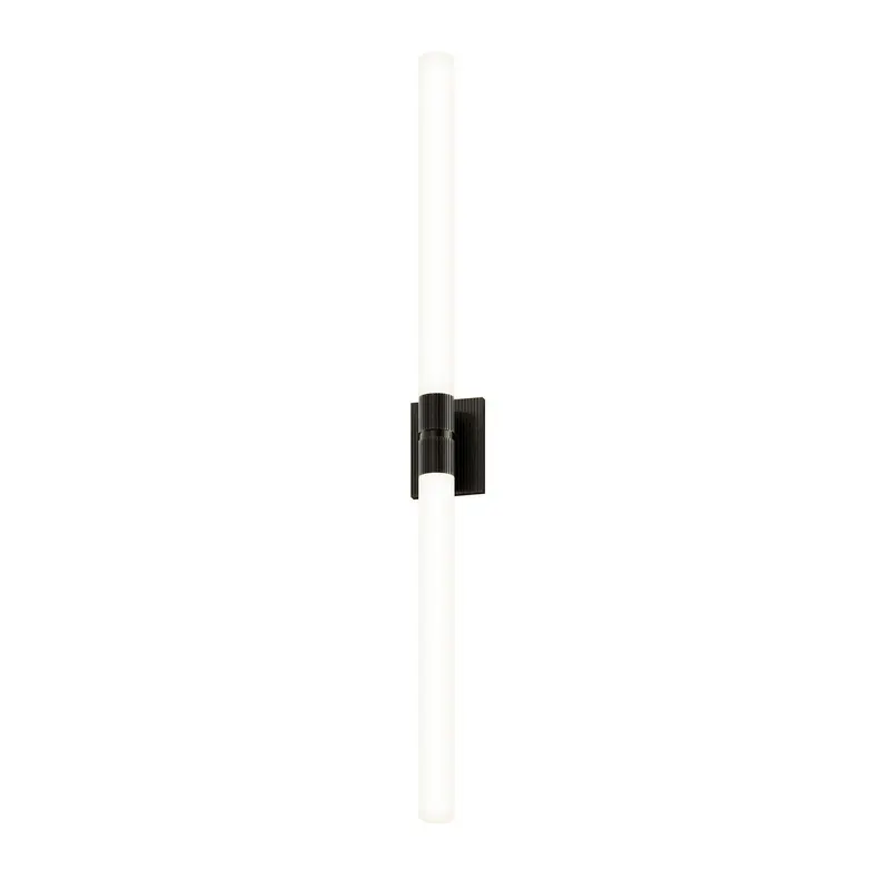 Scepter LED Bath Bar Black Brass