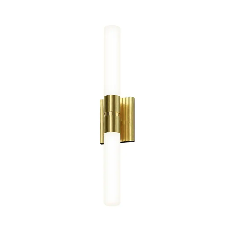 Scepter LED Bath Bar Satin Brass