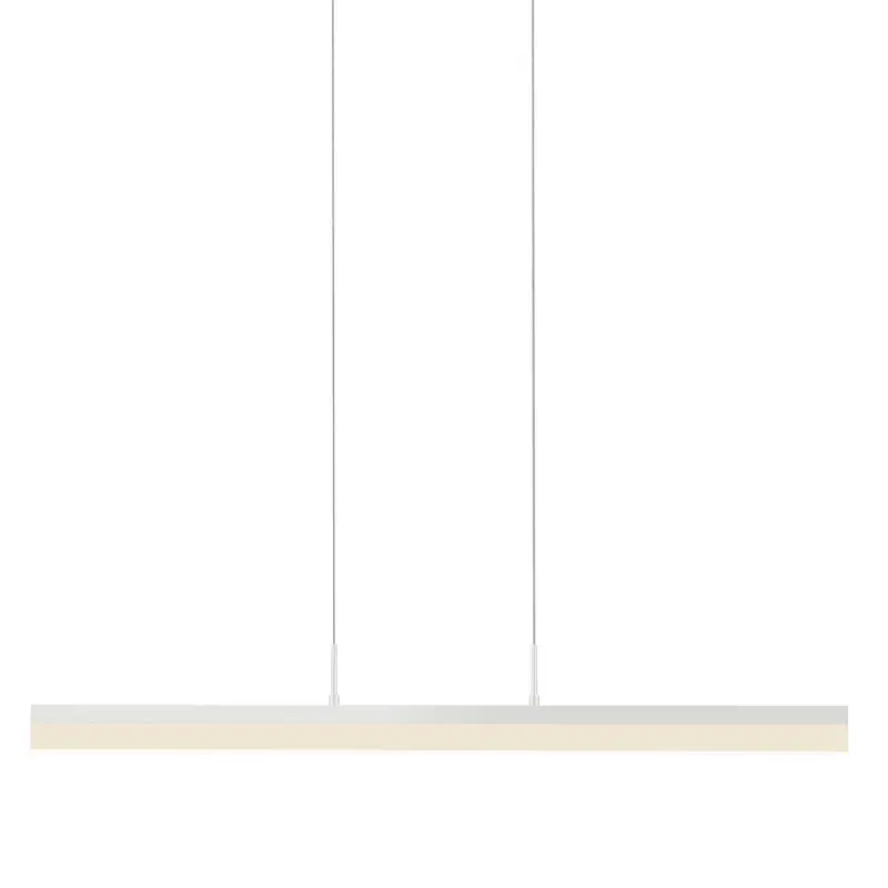 Stiletto LED Pendant Satin White