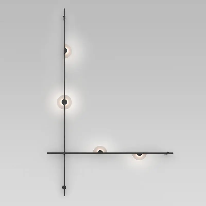 Suspenders Five Light Bath Bar Satin Black