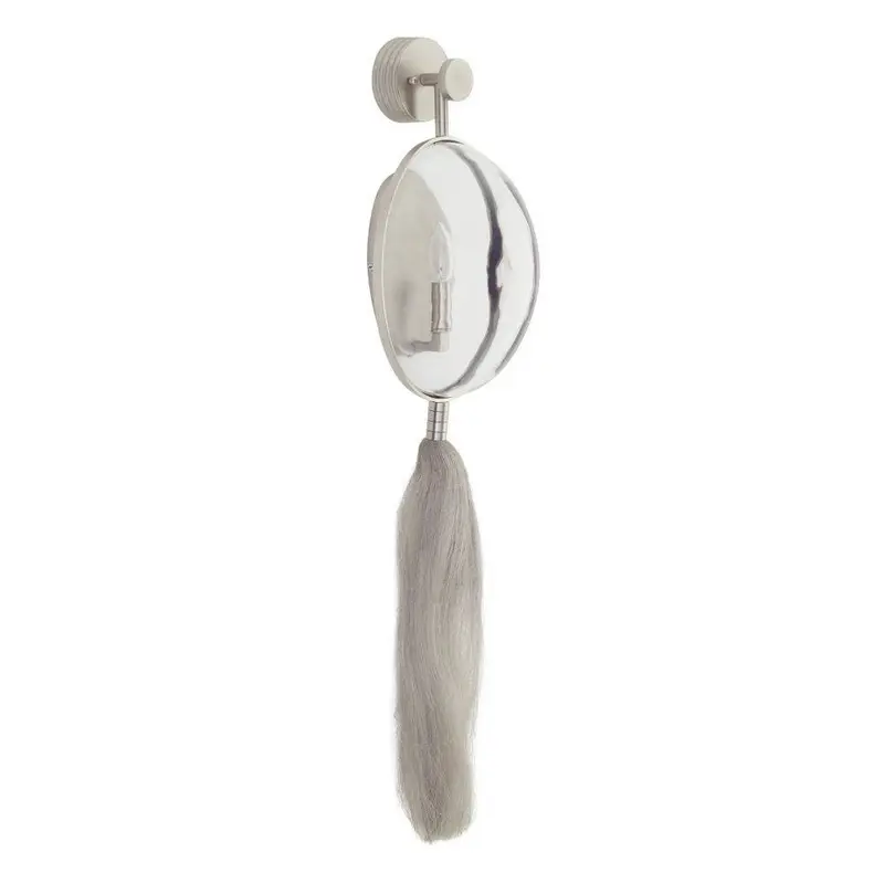 Aramis One Light Wall Sconce White Bronze