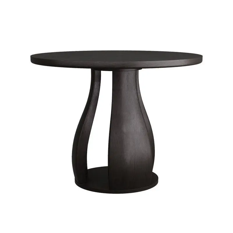 Samara Entry Table Ebony Mahogany Wood
