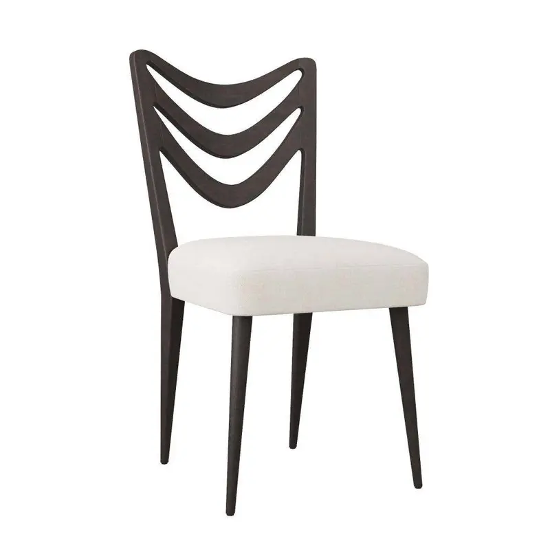 Sutton Dining Chair Ebony Mahogany/Muslin