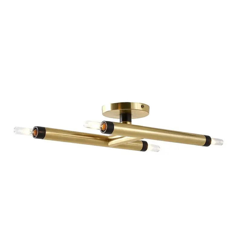 Ballard Flush Mount Antique Brass