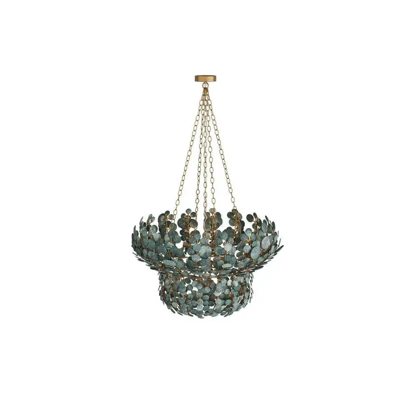 Bilal Chandelier EucalyptusCoconut Shell