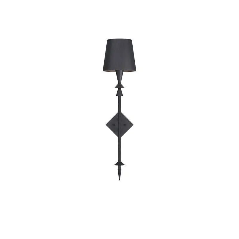 Anton Wall Sconce Black