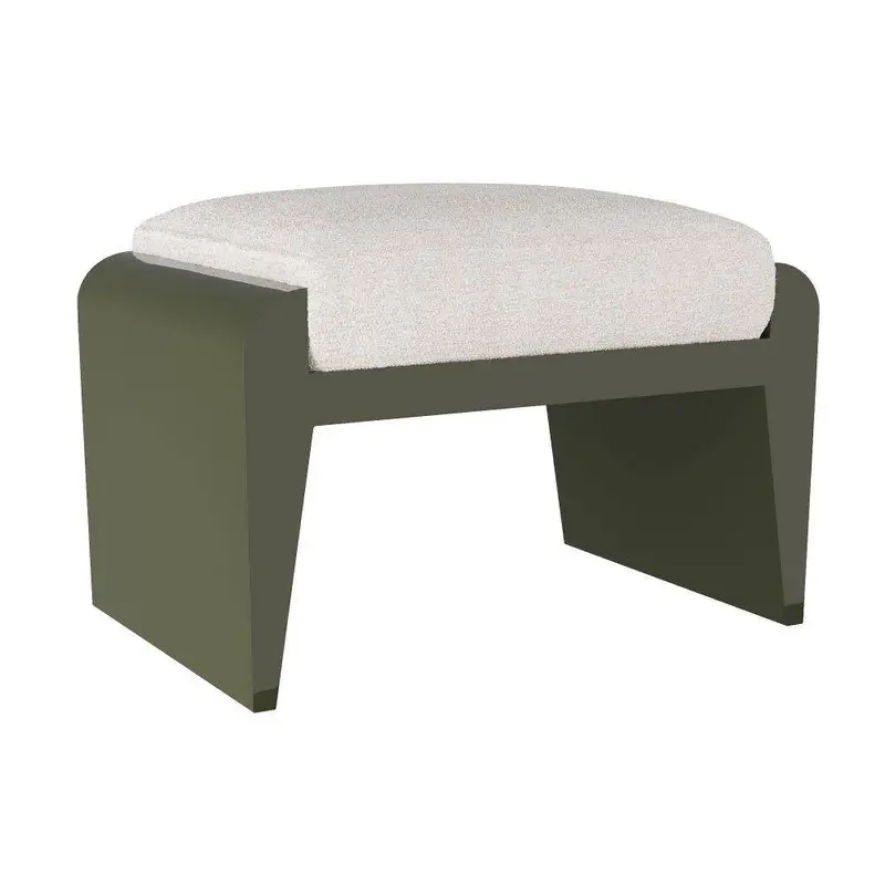 Alanna Ottoman Cloud Boucle