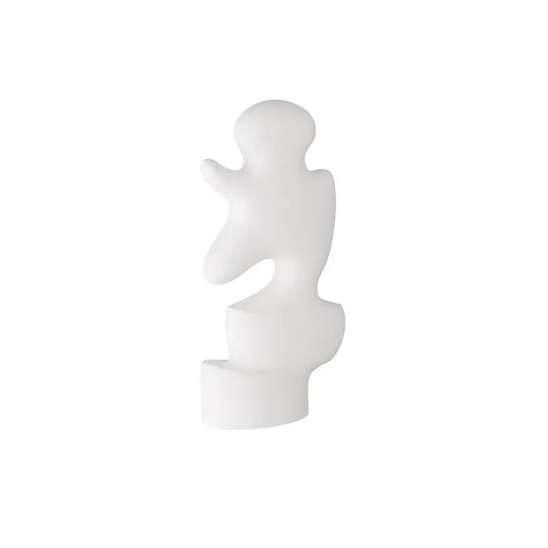 Mello Sculpture White Plaster, Resin