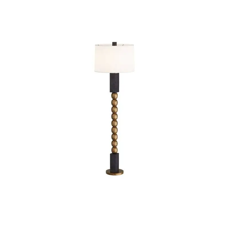 Yonah Floor Lamp Antique Brass