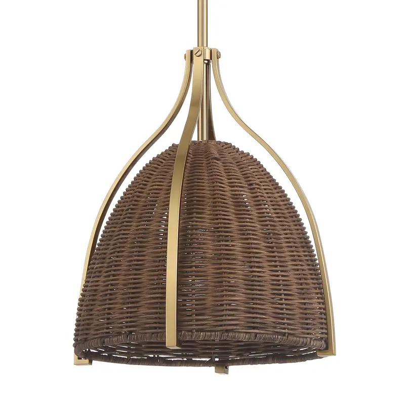 Arcelia One Light Pendant Alturas Gold