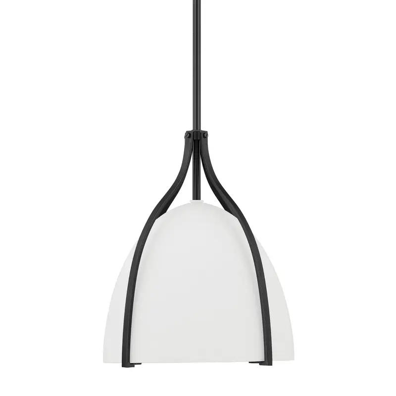 Arcelia One Light Pendant Matte Black